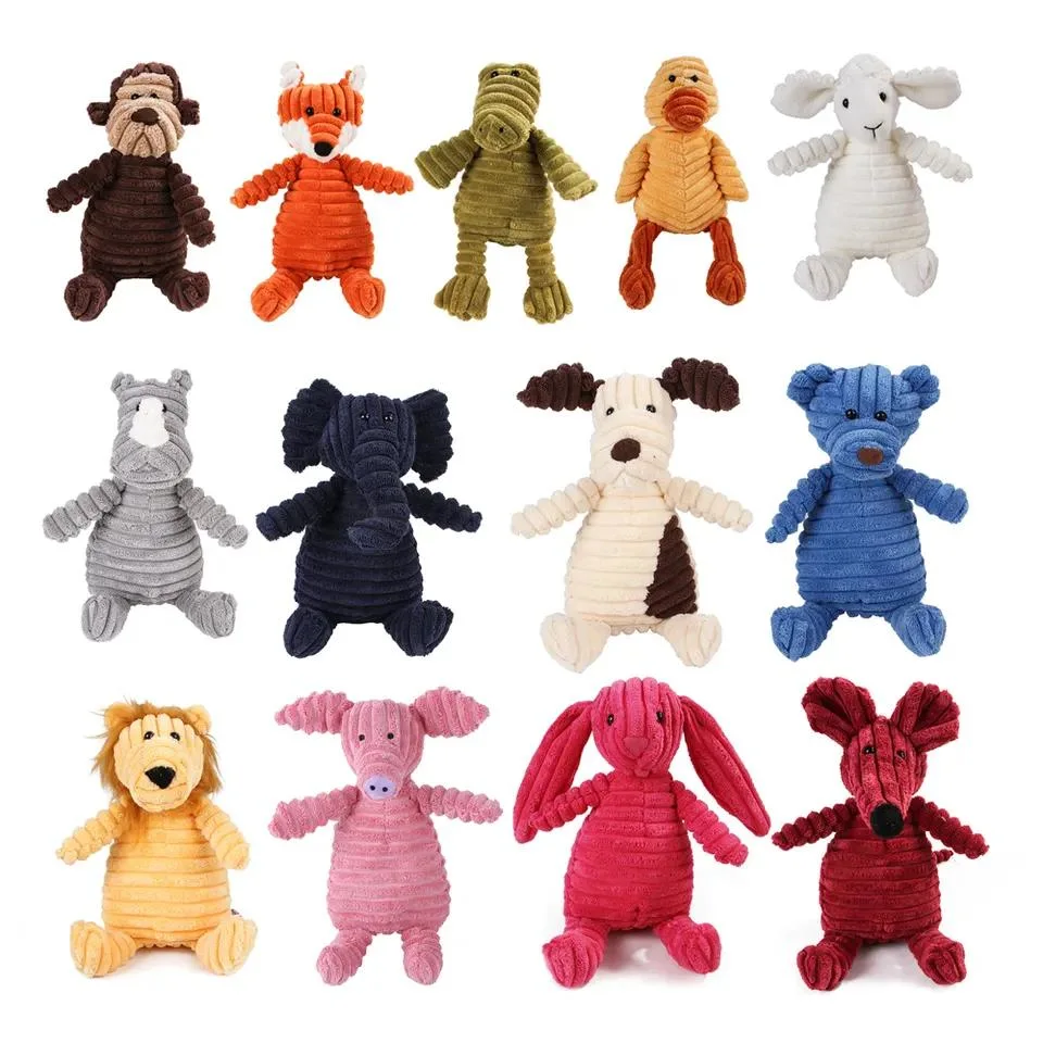 Fashion Stuffed Animal Soft Plush Health Care Toys for Pet Dogs Plush Toy